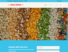 Tablet Screenshot of cornandco.com